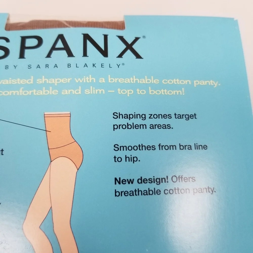 Spanx High Power Brief Cocoa Size A NWT